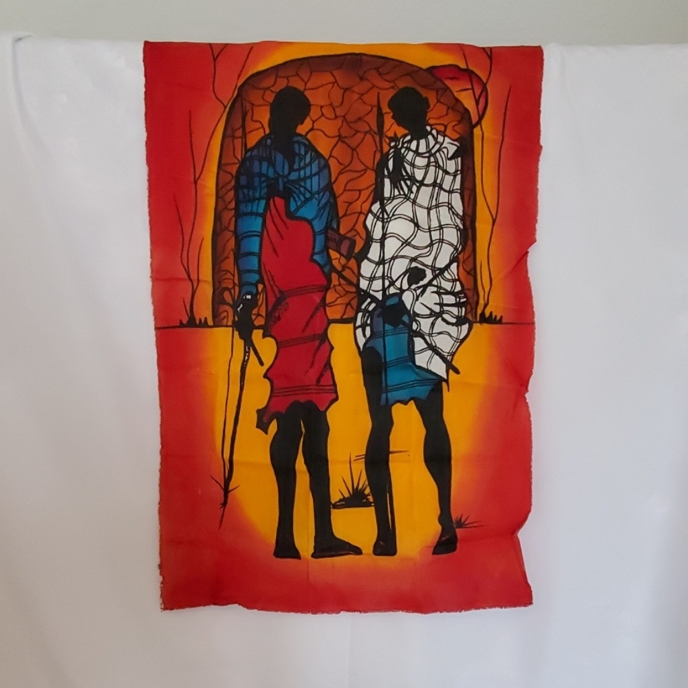 Hand painted Cloth Wall Tapestry
